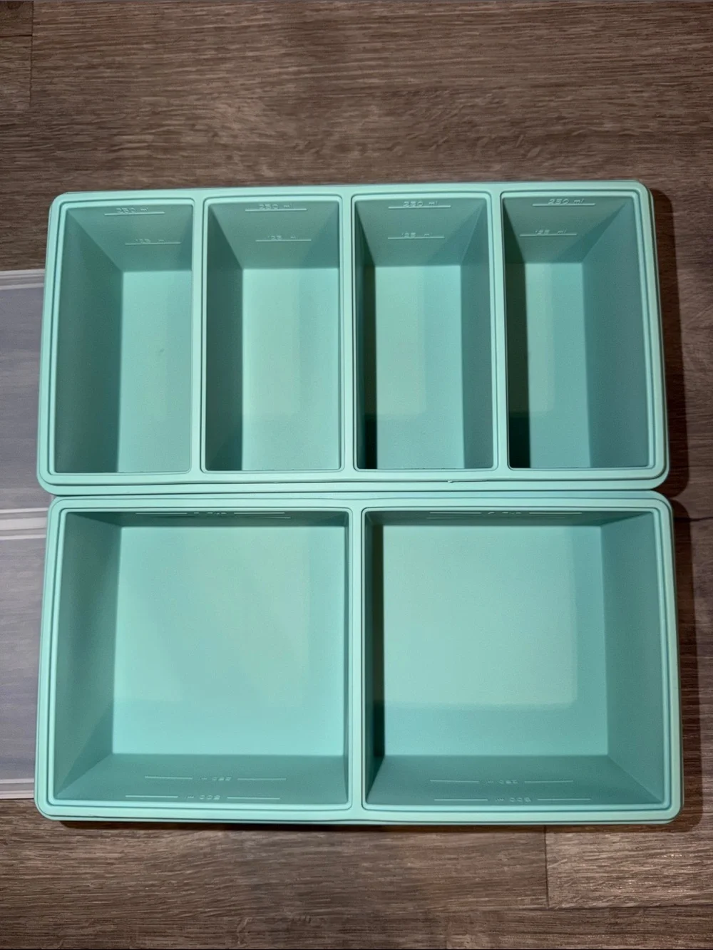 🇺🇸Firm Price🇺🇸NWOT 2 Silicone Soup Freezer Molds with Lids